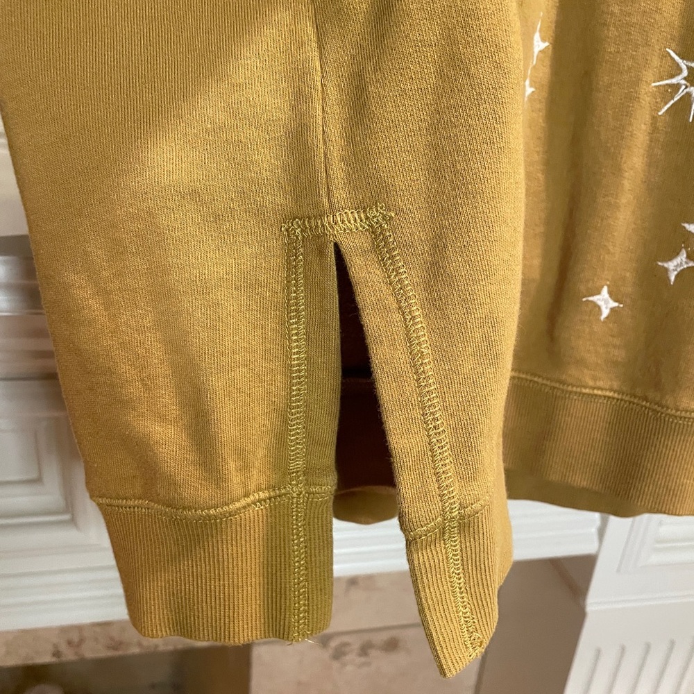 Johnny Was Celestine Side Split Sweatshirtochre G… - image 7